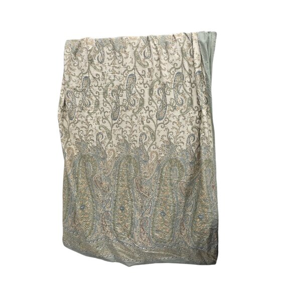 Pottery Barn Other - Pottery Barn Sienna Paisley Duvet Cover King Size 3 Euro Pillow Cases Included